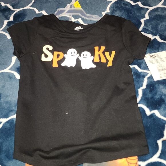 NWT Way to celebrate Short-Sleeve T-Shirt and Leggings outfit set Size 2T - Picture 6 of 7